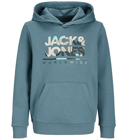 Jack & Jones Hættetrøje - JjLuke - Goblin Blue