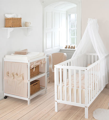 Hoppekids Puslebord - Ida-Marie - 73x56x84 cm - Hvid