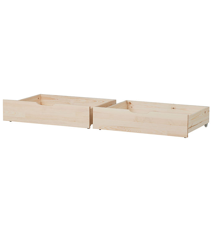 Hoppekids ECO Comfort - Skuffesæt til 70x160 cm. Seng - Natur