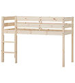 Hoppekids Seng - Halvhøj - ECO Comfort - 166x76x114 cm - Natural