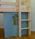 Flexa Play curtain for half height Bed - Dawn - Arona