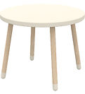 Flexa Table - Dots - 60x47 cm - Cream