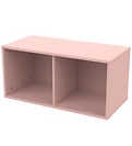 Flexa Bookcase - Wall mounted - Roomie - Blushing Pink