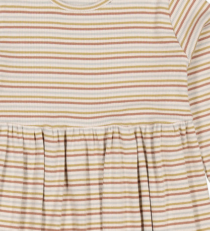 MarMar Kjole - Rib - Denka - Antumn Stripe Mix