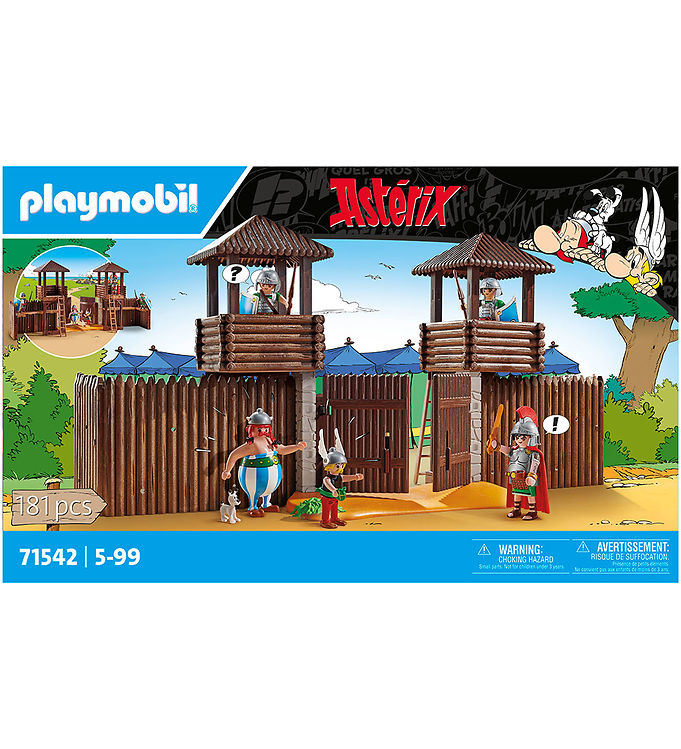 Playmobil Asterix - Romersk Lejr - 71542 - 181 Dele