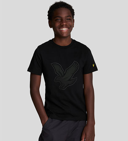 Lyle & Scott T-shirt - Graphic Eagle - Jet Black