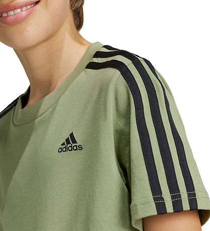 adidas Performance T-shirt - U 3S - Tengrn/Black adidas Performance T-shirt - U 3S - Tengrn/Black