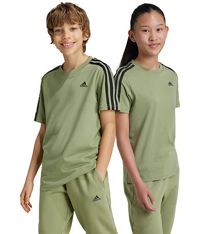 adidas Performance T-shirt - U 3S - Tengrn/Black adidas Performance T-shirt - U 3S - Tengrn/Black