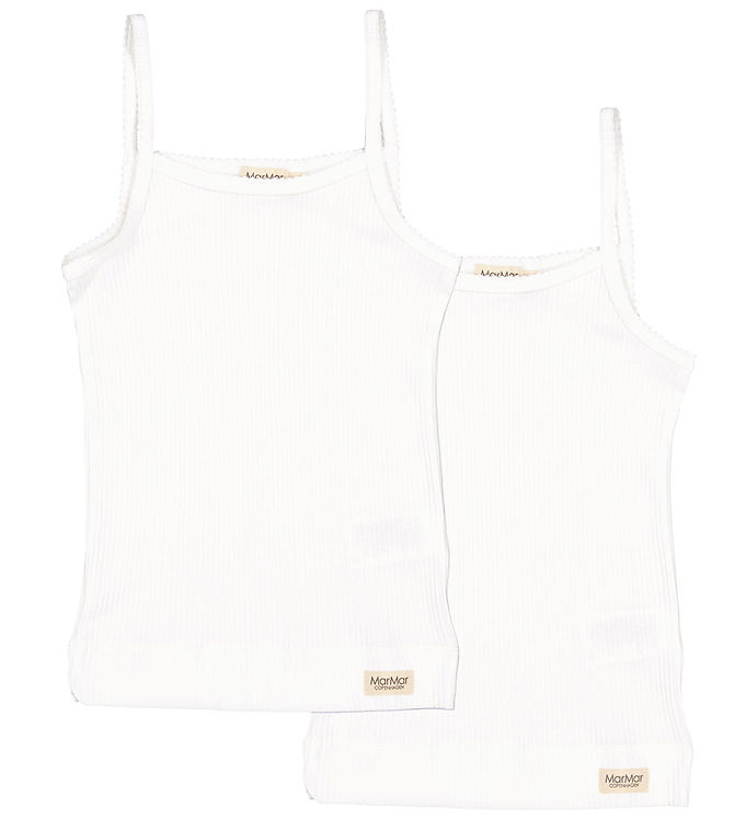 MarMar Undertrøje - 2-pak - Rib - Gentle White