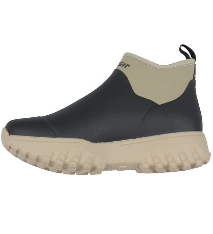 Woden Gummistøvler - Irene Waterproof - Black/Coffee Cream