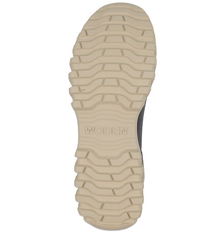 Woden Gummistøvler - Irene Waterproof - Black/Coffee Cream