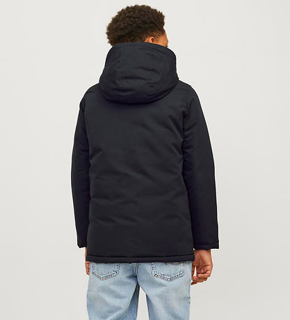 Jack & Jones Jakke - Noos - JjLoop Parka - Sort