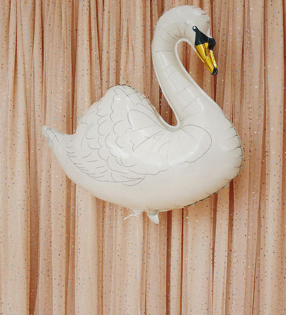 Konges Sløjd Fødselsdagssæt til 8 Personer - 49 dele - Swan Konges Sløjd Fødselsdagssæt til 8 Personer - 49 dele - Swan