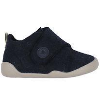 Wheat Hjemmesko - Uld - Fleecy - Navy Wheat Hjemmesko - Uld - Fleecy - Navy