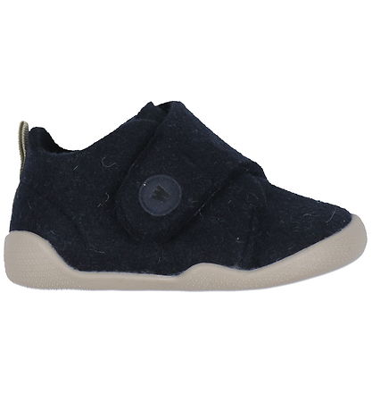 Wheat Hjemmesko - Uld - Fleecy - Navy Wheat Hjemmesko - Uld - Fleecy - Navy