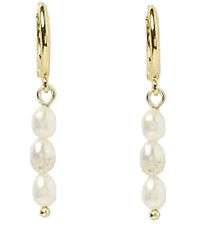 MillaVanilla Øreringe - Lille Creol - Guld