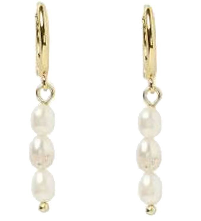 MillaVanilla Øreringe - Lille Creol - Guld