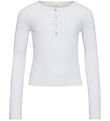 Sofie Schnoor Bluse - Rib - Amra - Brilliant White Sofie Schnoor Bluse - Rib - Amra - Brilliant White