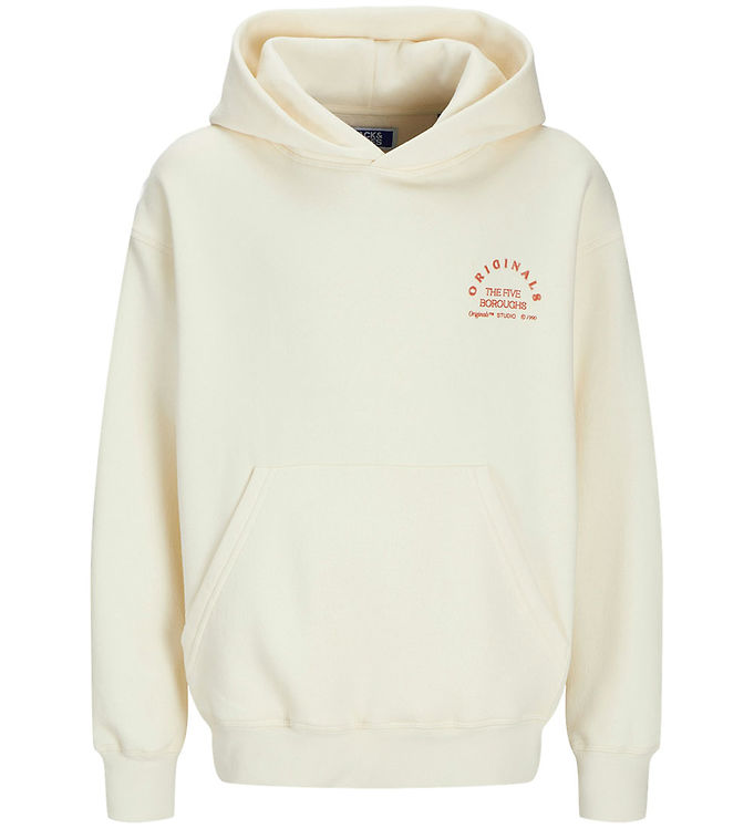 Jack & Jones Hættetrøje - JorBrooklyn - Buttercream