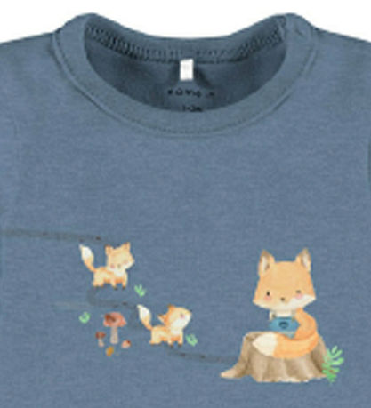 Name It Body L/Æ - NbmLoxy - Coronet Blue/Melange Name It Body L/Æ - NbmLoxy - Coronet Blue/Melange