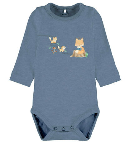 Name It Body L/Æ - NbmLoxy - Coronet Blue/Melange Name It Body L/Æ - NbmLoxy - Coronet Blue/Melange