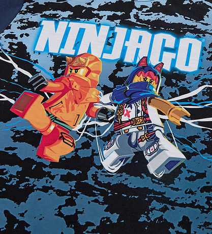 LEGO® Ninjago T-shirt - LWTano - Dark Navy m. Print