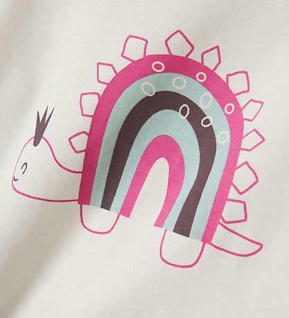 Name It Bluse - NmfViolet - Jet Stream/rainbow Dino