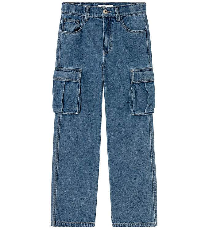 Name It Jeans - Cargo - Noos - NkmRaynn - Medium Blue Denim