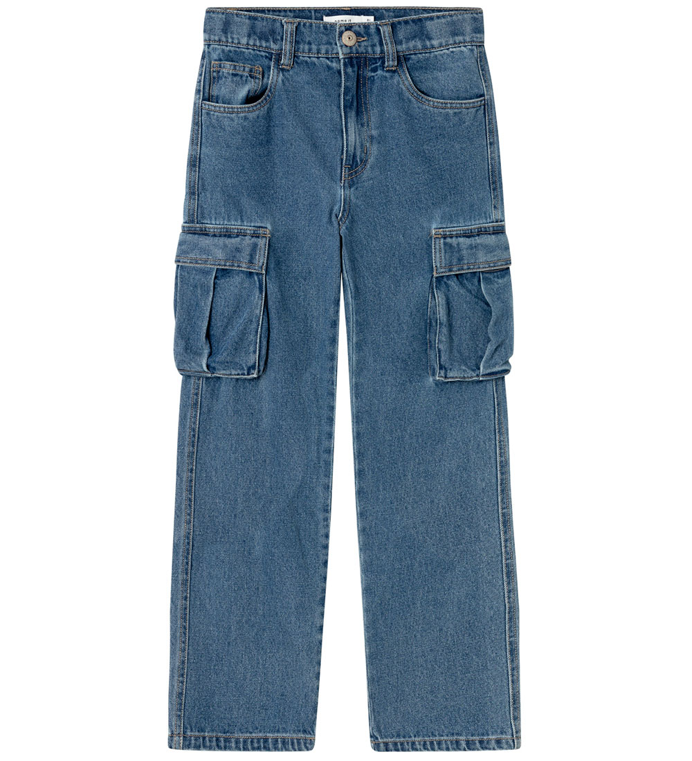 Name It Jeans - Vracht - Noos - NkmRaynn - Medium+ Blue Denim - Name It - 12 jaar (152) - Jeans