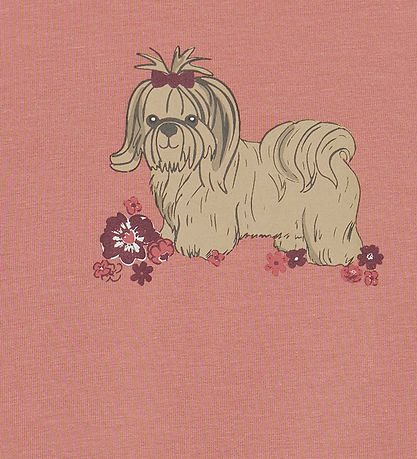 Minymo Body l/æ - Dusty Rose m. Hund