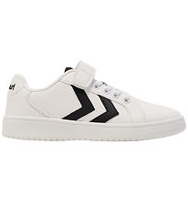 Hummel Sko - Derby Court JR - Hvid/Sort Hummel Sko - Derby Court JR - Hvid/Sort