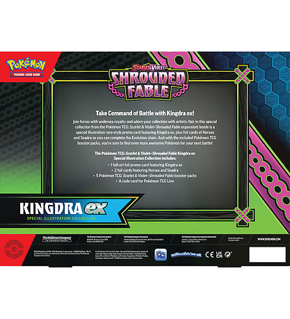 Pokémon Samlekort - Scarlet & Violet - Shrouded Fable - Kingdra 