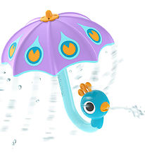 Yookidoo Badelegetøj - Fill 'N' Rain Peacock Umbrella - Lilla Yookidoo Badelegetøj - Fill 'N' Rain Peacock Umbrella - Lilla