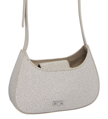 Emporio Armani Axelväska - Silver m. Glitter Emporio Armani Axelväska - Silver m. Glitter