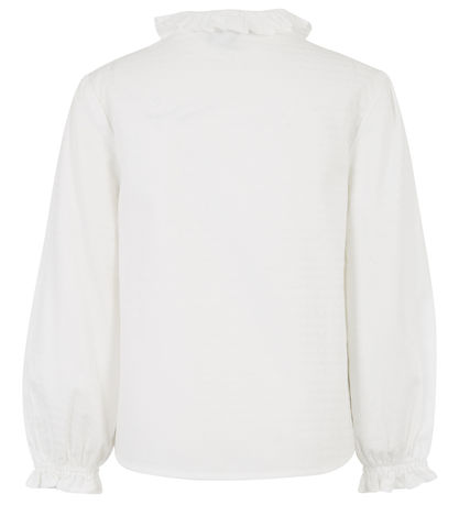 Emporio Armani Skjorte - Hvid m. Print Emporio Armani Skjorte - Hvid m. Print