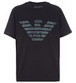 Emporio Armani T-shirt - Navy m. Logo Emporio Armani T-shirt - Navy m. Logo