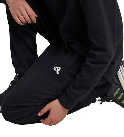 adidas Performance Sweatpants - J SL FC FL - Sort adidas Performance Sweatpants - J SL FC FL - Sort