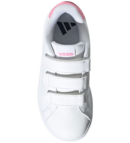 adidas Performance Sko - Advantage Base 2.0 CF C - Hvid/Pink adidas Performance Sko - Advantage Base 2.0 CF C - Hvid/Pink