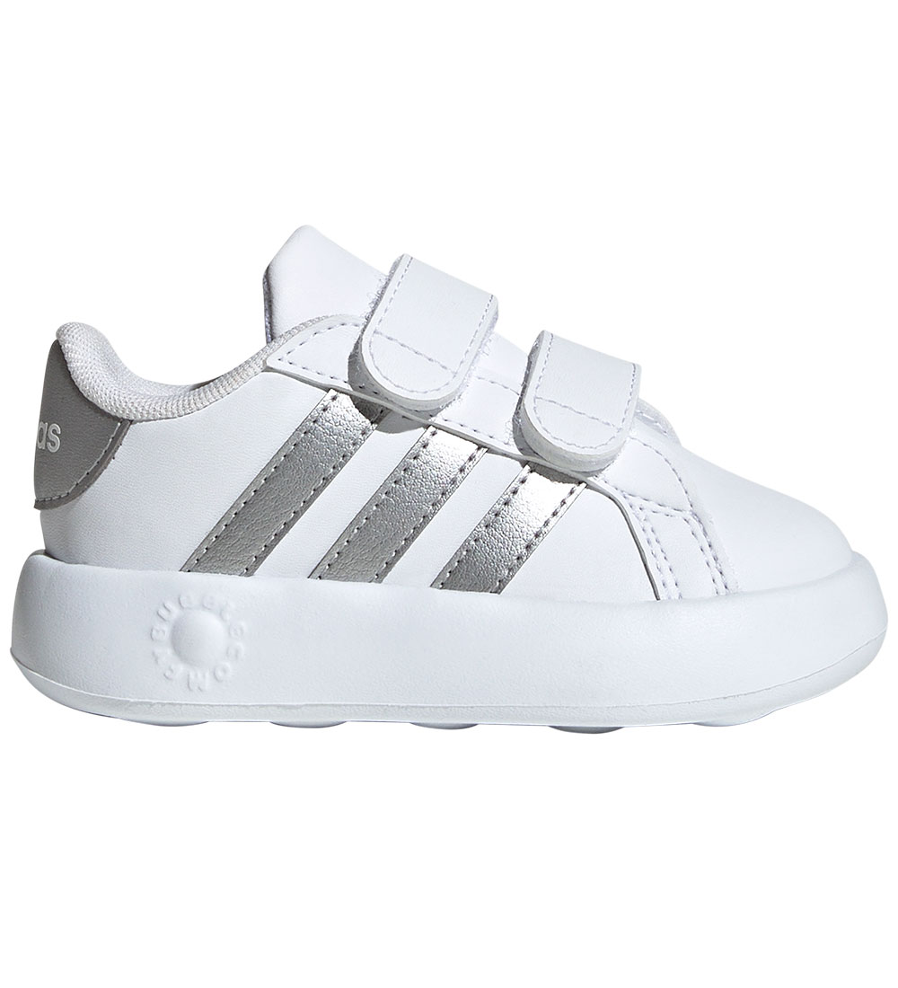 adidas Performance Schoenen - Grand Court 2.0 CF - Wit/Silver - adidas Performance - 19 - Schoenen