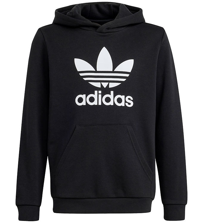 adidas Originals Hættetrøje - Trefoil - Sort