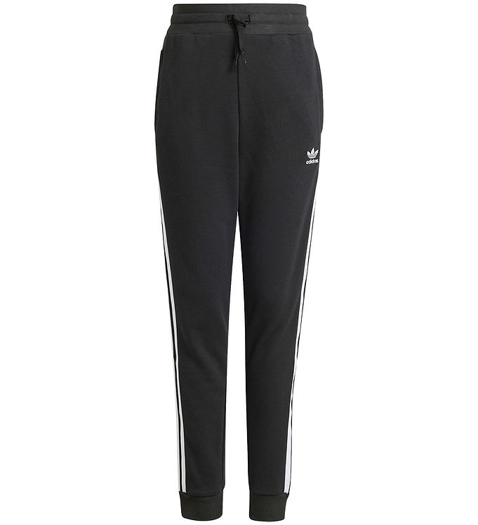 adidas Originals Sweatpants - Trefoil - Sort/Hvid