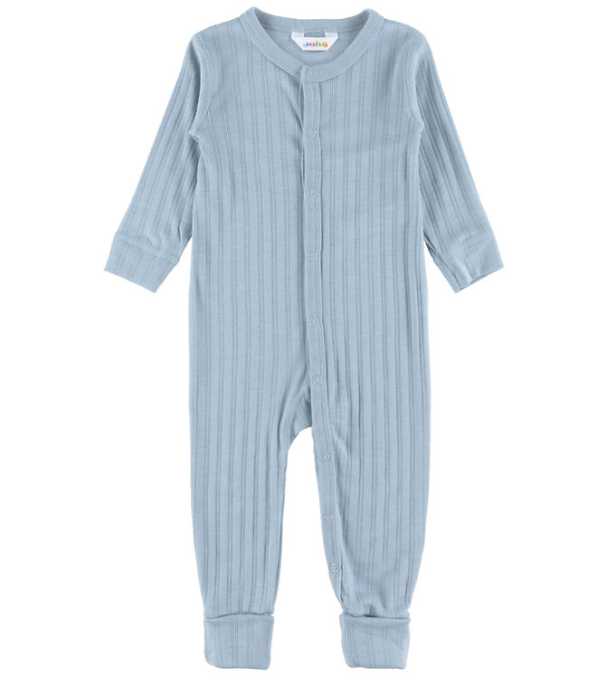 Joha Heldragt - Uld/Silke - Støvet Blå