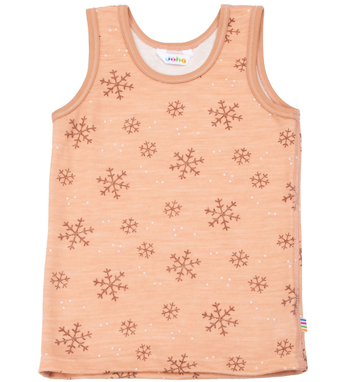 Joha Undertrøje - Uld/Bambus - Fersken