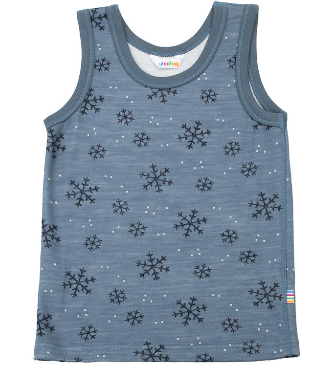 Joha Undertrøje - Uld/Bambus - Blå