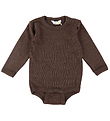 Joha Body l/æ - Uld - Mørkebrun