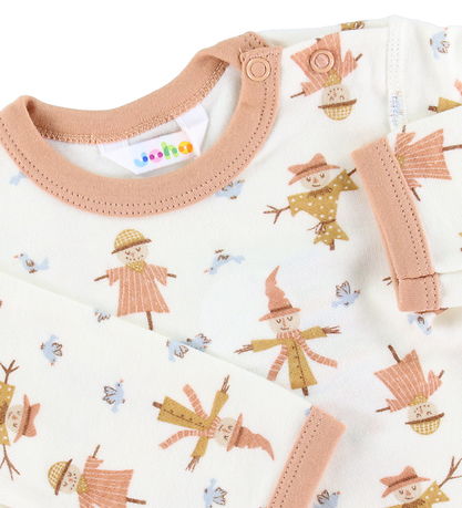 Joha Bluse - Uld/Bambus - Off White