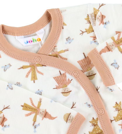 Joha Slå-om Body l/æ - Uld/Bambus - Off White