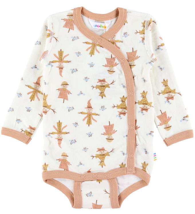 Joha Slå-om Body l/æ - Uld/Bambus - Off White