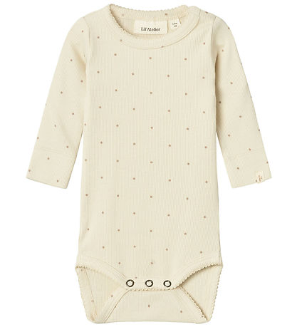 Lil' Atelier Body l/æ - Rib - NbfGago - Birch Lil' Atelier Body l/æ - Rib - NbfGago - Birch