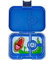 Yumbox Madkasse m. 4 Rum - Bento Panino - Surf Blue - Dino